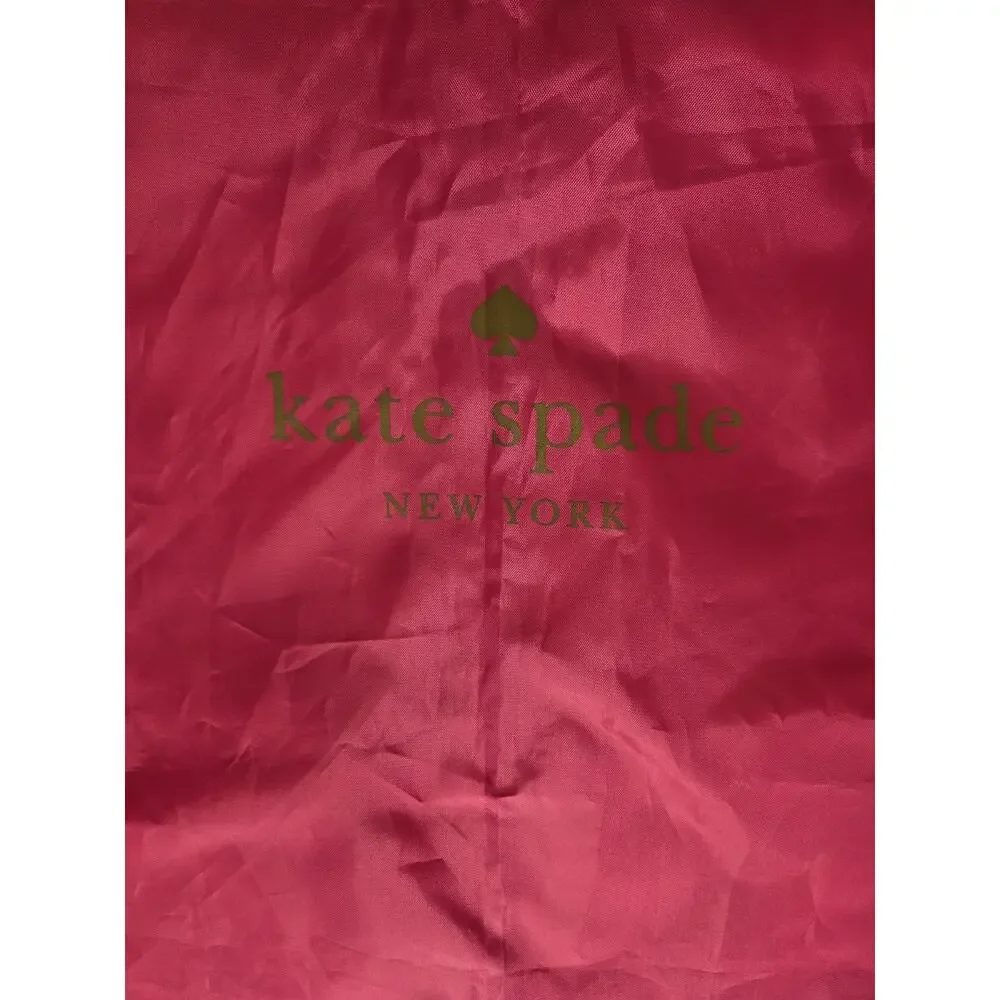 Kate Spade New York Pink Garment Bag Dress Cover Travel Storage 48.5x25 In